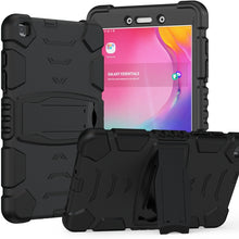 Load image into Gallery viewer, 3-Layer Protection Screen Frame + PC + Silicone Shockproof Combination Case with Holder, For Samsung Galaxy Tab A7 T500, For Samsung Galaxy Tab A8.4 2020 T307, For Samsung Galaxy Tab A8.0 2019 T290