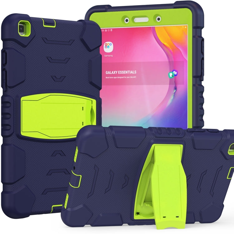 3-Layer Protection Screen Frame + PC + Silicone Shockproof Combination Case with Holder, For Samsung Galaxy Tab A7 T500, For Samsung Galaxy Tab A8.4 2020 T307, For Samsung Galaxy Tab A8.0 2019 T290