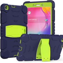 Load image into Gallery viewer, 3-Layer Protection Screen Frame + PC + Silicone Shockproof Combination Case with Holder, For Samsung Galaxy Tab A7 T500, For Samsung Galaxy Tab A8.4 2020 T307, For Samsung Galaxy Tab A8.0 2019 T290
