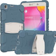 Load image into Gallery viewer, 3-Layer Protection Screen Frame + PC + Silicone Shockproof Combination Case with Holder, For Samsung Galaxy Tab A7 T500, For Samsung Galaxy Tab A8.4 2020 T307, For Samsung Galaxy Tab A8.0 2019 T290