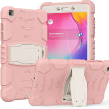 Load image into Gallery viewer, 3-Layer Protection Screen Frame + PC + Silicone Shockproof Combination Case with Holder, For Samsung Galaxy Tab A7 T500, For Samsung Galaxy Tab A8.4 2020 T307, For Samsung Galaxy Tab A8.0 2019 T290