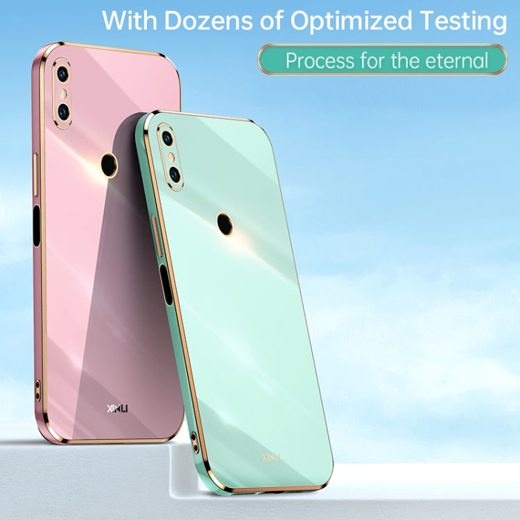 XINLI Straight Edge 6D Electroplate TPU Phone Case, For Xiaomi Mi 8, For Xiaomi Mi 9, For Xiaomi Mi 10 5G, For Xiaomi Mi 10S, For Xiaomi Mi 10T Lite 5G, For Xiaomi Mi 11, For Xiaomi Mi 11 Ultra