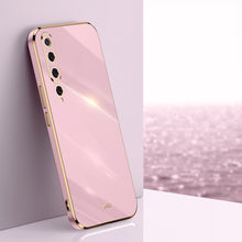 Load image into Gallery viewer, XINLI Straight Edge 6D Electroplate TPU Phone Case, For Xiaomi Mi 8, For Xiaomi Mi 9, For Xiaomi Mi 10 5G, For Xiaomi Mi 10S, For Xiaomi Mi 10T Lite 5G, For Xiaomi Mi 11, For Xiaomi Mi 11 Ultra