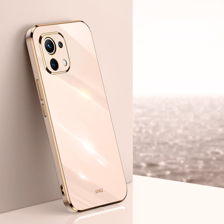 XINLI Straight Edge 6D Electroplate TPU Phone Case, For Xiaomi Mi 8, For Xiaomi Mi 9, For Xiaomi Mi 10 5G, For Xiaomi Mi 10S, For Xiaomi Mi 10T Lite 5G, For Xiaomi Mi 11, For Xiaomi Mi 11 Ultra