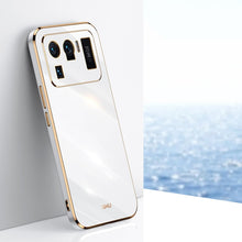 Load image into Gallery viewer, XINLI Straight Edge 6D Electroplate TPU Phone Case, For Xiaomi Mi 8, For Xiaomi Mi 9, For Xiaomi Mi 10 5G, For Xiaomi Mi 10S, For Xiaomi Mi 10T Lite 5G, For Xiaomi Mi 11, For Xiaomi Mi 11 Ultra