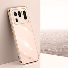 Load image into Gallery viewer, XINLI Straight Edge 6D Electroplate TPU Phone Case, For Xiaomi Mi 8, For Xiaomi Mi 9, For Xiaomi Mi 10 5G, For Xiaomi Mi 10S, For Xiaomi Mi 10T Lite 5G, For Xiaomi Mi 11, For Xiaomi Mi 11 Ultra