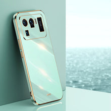 Load image into Gallery viewer, XINLI Straight Edge 6D Electroplate TPU Phone Case, For Xiaomi Mi 8, For Xiaomi Mi 9, For Xiaomi Mi 10 5G, For Xiaomi Mi 10S, For Xiaomi Mi 10T Lite 5G, For Xiaomi Mi 11, For Xiaomi Mi 11 Ultra