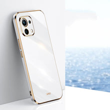Load image into Gallery viewer, XINLI Straight Edge 6D Electroplate TPU Phone Case, For Xiaomi Mi 11 Lite