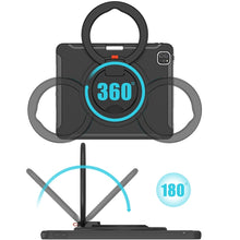Load image into Gallery viewer, Shockproof TPU + PC Protective Case with 360 Degree Rotation Foldable Handle Grip Holder &amp; Pen Slot, For iPad Pro 12.9 2022 / 2021