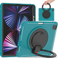 Load image into Gallery viewer, Shockproof TPU + PC Protective Case with 360 Degree Rotation Foldable Handle Grip Holder &amp; Pen Slot, For iPad Pro 12.9 2022 / 2021