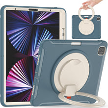 Load image into Gallery viewer, Shockproof TPU + PC Protective Case with 360 Degree Rotation Foldable Handle Grip Holder &amp; Pen Slot, For iPad Pro 12.9 2022 / 2021