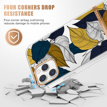 Load image into Gallery viewer, High Translucent Electroplating Flower Pattern TPU + PC Shockproof Case, For iPhone 12 mini, For iPhone 12 / 12 Pro, For iPhone 12 Pro Max, For iPhone 11, For iPhone 11 Pro, For iPhone 11 Pro Max