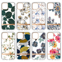 Load image into Gallery viewer, High Translucent Electroplating Flower Pattern TPU + PC Shockproof Case, For iPhone 12 mini, For iPhone 12 / 12 Pro, For iPhone 12 Pro Max, For iPhone 11, For iPhone 11 Pro, For iPhone 11 Pro Max