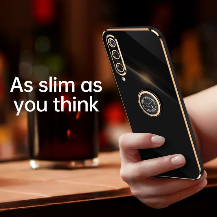 XINLI Straight Edge 6D Electroplate TPU Phone Case with Ring Holder, For Xiaomi Mi 9, For Xiaomi Mi 10 5G, For Xiaomi Mi 10S, For Xiaomi Mi 10T Lite 5G, For Xiaomi Mi 11, For Xiaomi Mi 11 Ultra