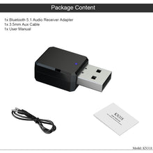 Load image into Gallery viewer, KN318 USB Bluetooth 5.1 Adapter Audio Receiver, KN318