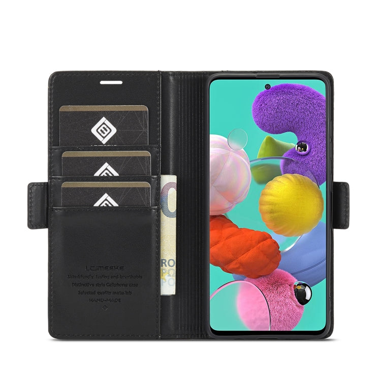 LC.IMEEKE Magnetic Buckle PU + TPU Horizontal Flip Leather Case with Holder & Card Slots & Wallet, For Samsung Galaxy A02s, For Samsung Galaxy A12, For Samsung Galaxy A22 4G, For Samsung Galaxy A22 5G, For Samsung Galaxy A32 5G                         ...