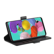 Load image into Gallery viewer, LC.IMEEKE Magnetic Buckle PU + TPU Horizontal Flip Leather Case with Holder &amp; Card Slots &amp; Wallet, For Samsung Galaxy A02s, For Samsung Galaxy A12, For Samsung Galaxy A22 4G, For Samsung Galaxy A22 5G, For Samsung Galaxy A32 5G                         ...