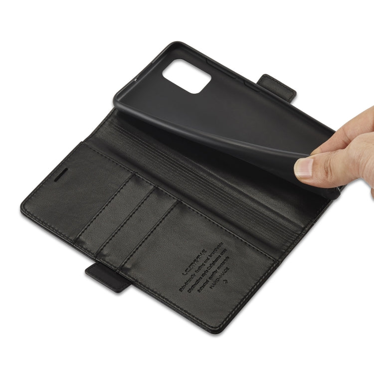 LC.IMEEKE Magnetic Buckle PU + TPU Horizontal Flip Leather Case with Holder & Card Slots & Wallet, For Samsung Galaxy A02s, For Samsung Galaxy A12, For Samsung Galaxy A22 4G, For Samsung Galaxy A22 5G, For Samsung Galaxy A32 5G                         ...