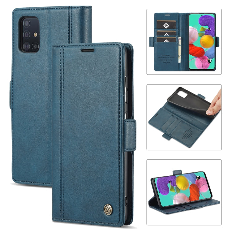 LC.IMEEKE Magnetic Buckle PU + TPU Horizontal Flip Leather Case with Holder & Card Slots & Wallet, For Samsung Galaxy A02s, For Samsung Galaxy A12, For Samsung Galaxy A22 4G, For Samsung Galaxy A22 5G, For Samsung Galaxy A32 5G                         ...