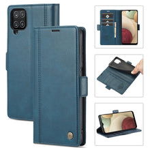 Load image into Gallery viewer, LC.IMEEKE Magnetic Buckle PU + TPU Horizontal Flip Leather Case with Holder &amp; Card Slots &amp; Wallet, For Samsung Galaxy A02s, For Samsung Galaxy A12, For Samsung Galaxy A22 4G, For Samsung Galaxy A22 5G, For Samsung Galaxy A32 5G                         ...
