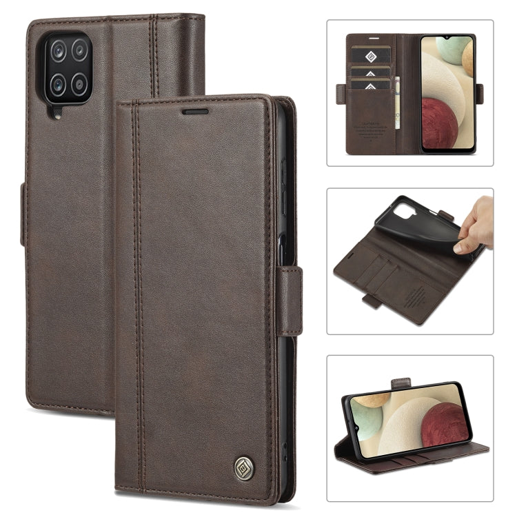 LC.IMEEKE Magnetic Buckle PU + TPU Horizontal Flip Leather Case with Holder & Card Slots & Wallet, For Samsung Galaxy A02s, For Samsung Galaxy A12, For Samsung Galaxy A22 4G, For Samsung Galaxy A22 5G, For Samsung Galaxy A32 5G                         ...