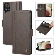 Load image into Gallery viewer, LC.IMEEKE Magnetic Buckle PU + TPU Horizontal Flip Leather Case with Holder &amp; Card Slots &amp; Wallet, For Samsung Galaxy A02s, For Samsung Galaxy A12, For Samsung Galaxy A22 4G, For Samsung Galaxy A22 5G, For Samsung Galaxy A32 5G                         ...
