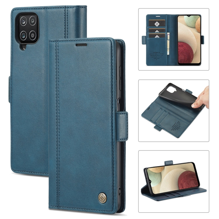 LC.IMEEKE Magnetic Buckle PU + TPU Horizontal Flip Leather Case with Holder & Card Slots & Wallet, For Samsung Galaxy A02s, For Samsung Galaxy A12, For Samsung Galaxy A22 4G, For Samsung Galaxy A22 5G, For Samsung Galaxy A32 5G                         ...
