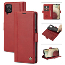 Load image into Gallery viewer, LC.IMEEKE Magnetic Buckle PU + TPU Horizontal Flip Leather Case with Holder &amp; Card Slots &amp; Wallet, For Samsung Galaxy A02s, For Samsung Galaxy A12, For Samsung Galaxy A22 4G, For Samsung Galaxy A22 5G, For Samsung Galaxy A32 5G                         ...