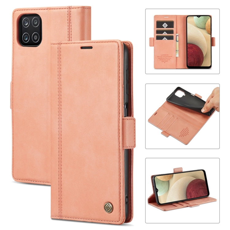 LC.IMEEKE Magnetic Buckle PU + TPU Horizontal Flip Leather Case with Holder & Card Slots & Wallet, For Samsung Galaxy A02s, For Samsung Galaxy A12, For Samsung Galaxy A22 4G, For Samsung Galaxy A22 5G, For Samsung Galaxy A32 5G                         ...