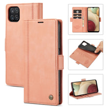 Load image into Gallery viewer, LC.IMEEKE Magnetic Buckle PU + TPU Horizontal Flip Leather Case with Holder &amp; Card Slots &amp; Wallet, For Samsung Galaxy A02s, For Samsung Galaxy A12, For Samsung Galaxy A22 4G, For Samsung Galaxy A22 5G, For Samsung Galaxy A32 5G                         ...
