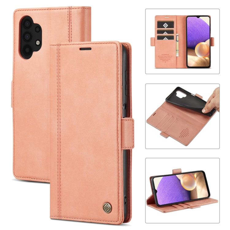 LC.IMEEKE Magnetic Buckle PU + TPU Horizontal Flip Leather Case with Holder & Card Slots & Wallet, For Samsung Galaxy A02s, For Samsung Galaxy A12, For Samsung Galaxy A22 4G, For Samsung Galaxy A22 5G, For Samsung Galaxy A32 5G                         ...