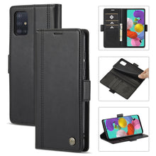 Load image into Gallery viewer, LC.IMEEKE Magnetic Buckle PU + TPU Horizontal Flip Leather Case with Holder &amp; Card Slots &amp; Wallet, For Samsung Galaxy A02s, For Samsung Galaxy A12, For Samsung Galaxy A22 4G, For Samsung Galaxy A22 5G, For Samsung Galaxy A32 5G                         ...