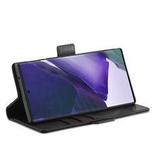 Load image into Gallery viewer, LC.IMEEKE Magnetic Buckle PU + TPU Horizontal Flip Leather Case with Holder &amp; Card Slots &amp; Wallet, For Samsung Galaxy Note20, For Samsung Galaxy Note20 Ultra, For Samsung Galaxy S8, For Samsung Galaxy S8+, For Samsung Galaxy S9+, For Samsung Galaxy S10...