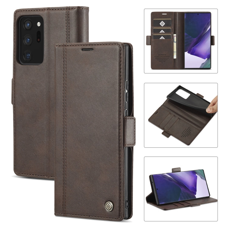 LC.IMEEKE Magnetic Buckle PU + TPU Horizontal Flip Leather Case with Holder & Card Slots & Wallet, For Samsung Galaxy Note20, For Samsung Galaxy Note20 Ultra, For Samsung Galaxy S8, For Samsung Galaxy S8+, For Samsung Galaxy S9+, For Samsung Galaxy S10...