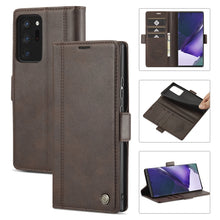 Load image into Gallery viewer, LC.IMEEKE Magnetic Buckle PU + TPU Horizontal Flip Leather Case with Holder &amp; Card Slots &amp; Wallet, For Samsung Galaxy Note20, For Samsung Galaxy Note20 Ultra, For Samsung Galaxy S8, For Samsung Galaxy S8+, For Samsung Galaxy S9+, For Samsung Galaxy S10...