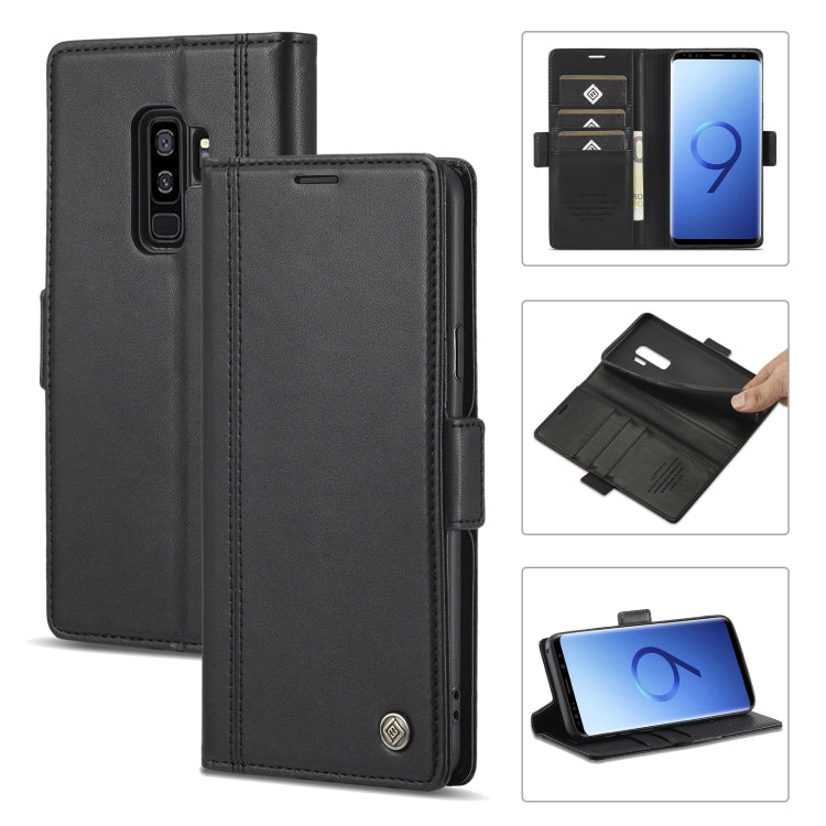 LC.IMEEKE Magnetic Buckle PU + TPU Horizontal Flip Leather Case with Holder & Card Slots & Wallet, For Samsung Galaxy Note20, For Samsung Galaxy Note20 Ultra, For Samsung Galaxy S8, For Samsung Galaxy S8+, For Samsung Galaxy S9+, For Samsung Galaxy S10...