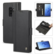Load image into Gallery viewer, LC.IMEEKE Magnetic Buckle PU + TPU Horizontal Flip Leather Case with Holder &amp; Card Slots &amp; Wallet, For Samsung Galaxy Note20, For Samsung Galaxy Note20 Ultra, For Samsung Galaxy S8, For Samsung Galaxy S8+, For Samsung Galaxy S9+, For Samsung Galaxy S10...