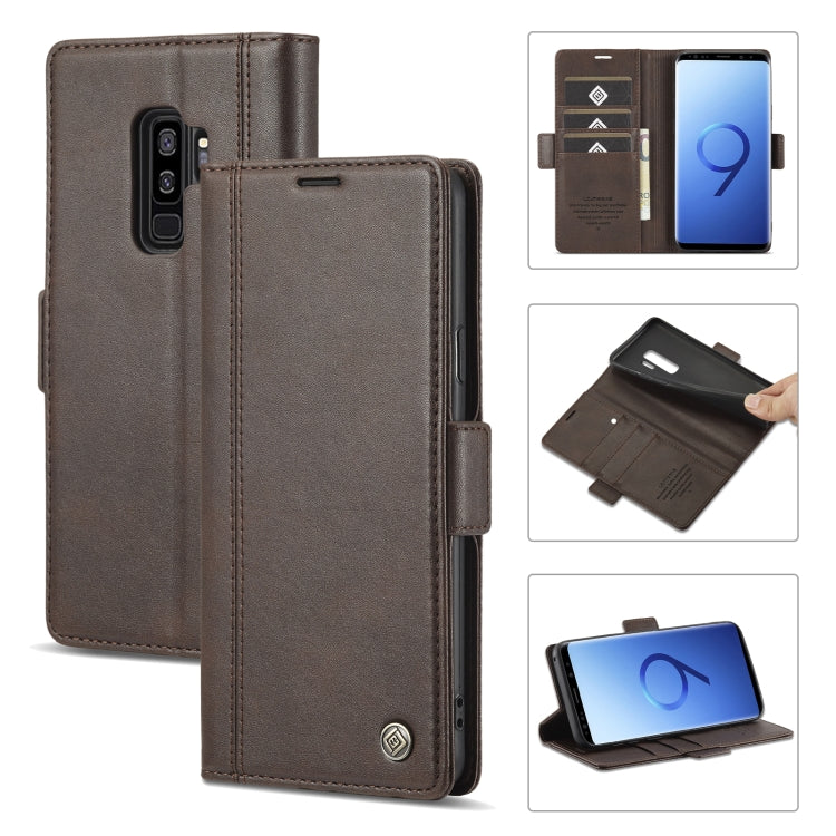 LC.IMEEKE Magnetic Buckle PU + TPU Horizontal Flip Leather Case with Holder & Card Slots & Wallet, For Samsung Galaxy Note20, For Samsung Galaxy Note20 Ultra, For Samsung Galaxy S8, For Samsung Galaxy S8+, For Samsung Galaxy S9+, For Samsung Galaxy S10...