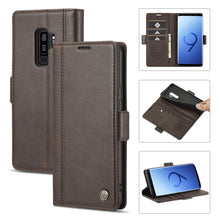 Load image into Gallery viewer, LC.IMEEKE Magnetic Buckle PU + TPU Horizontal Flip Leather Case with Holder &amp; Card Slots &amp; Wallet, For Samsung Galaxy Note20, For Samsung Galaxy Note20 Ultra, For Samsung Galaxy S8, For Samsung Galaxy S8+, For Samsung Galaxy S9+, For Samsung Galaxy S10...