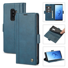 Load image into Gallery viewer, LC.IMEEKE Magnetic Buckle PU + TPU Horizontal Flip Leather Case with Holder &amp; Card Slots &amp; Wallet, For Samsung Galaxy Note20, For Samsung Galaxy Note20 Ultra, For Samsung Galaxy S8, For Samsung Galaxy S8+, For Samsung Galaxy S9+, For Samsung Galaxy S10...