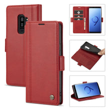 Load image into Gallery viewer, LC.IMEEKE Magnetic Buckle PU + TPU Horizontal Flip Leather Case with Holder &amp; Card Slots &amp; Wallet, For Samsung Galaxy Note20, For Samsung Galaxy Note20 Ultra, For Samsung Galaxy S8, For Samsung Galaxy S8+, For Samsung Galaxy S9+, For Samsung Galaxy S10...