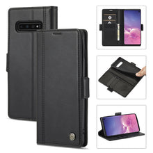 Load image into Gallery viewer, LC.IMEEKE Magnetic Buckle PU + TPU Horizontal Flip Leather Case with Holder &amp; Card Slots &amp; Wallet, For Samsung Galaxy Note20, For Samsung Galaxy Note20 Ultra, For Samsung Galaxy S8, For Samsung Galaxy S8+, For Samsung Galaxy S9+, For Samsung Galaxy S10...