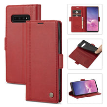 Load image into Gallery viewer, LC.IMEEKE Magnetic Buckle PU + TPU Horizontal Flip Leather Case with Holder &amp; Card Slots &amp; Wallet, For Samsung Galaxy Note20, For Samsung Galaxy Note20 Ultra, For Samsung Galaxy S8, For Samsung Galaxy S8+, For Samsung Galaxy S9+, For Samsung Galaxy S10...