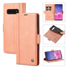 Load image into Gallery viewer, LC.IMEEKE Magnetic Buckle PU + TPU Horizontal Flip Leather Case with Holder &amp; Card Slots &amp; Wallet, For Samsung Galaxy Note20, For Samsung Galaxy Note20 Ultra, For Samsung Galaxy S8, For Samsung Galaxy S8+, For Samsung Galaxy S9+, For Samsung Galaxy S10...