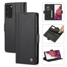 Load image into Gallery viewer, LC.IMEEKE Magnetic Buckle PU + TPU Horizontal Flip Leather Case with Holder &amp; Card Slots &amp; Wallet, For Samsung Galaxy Note20, For Samsung Galaxy Note20 Ultra, For Samsung Galaxy S8, For Samsung Galaxy S8+, For Samsung Galaxy S9+, For Samsung Galaxy S10...