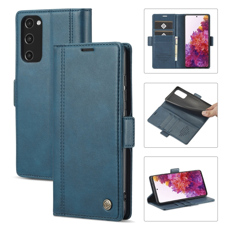 LC.IMEEKE Magnetic Buckle PU + TPU Horizontal Flip Leather Case with Holder & Card Slots & Wallet, For Samsung Galaxy Note20, For Samsung Galaxy Note20 Ultra, For Samsung Galaxy S8, For Samsung Galaxy S8+, For Samsung Galaxy S9+, For Samsung Galaxy S10...