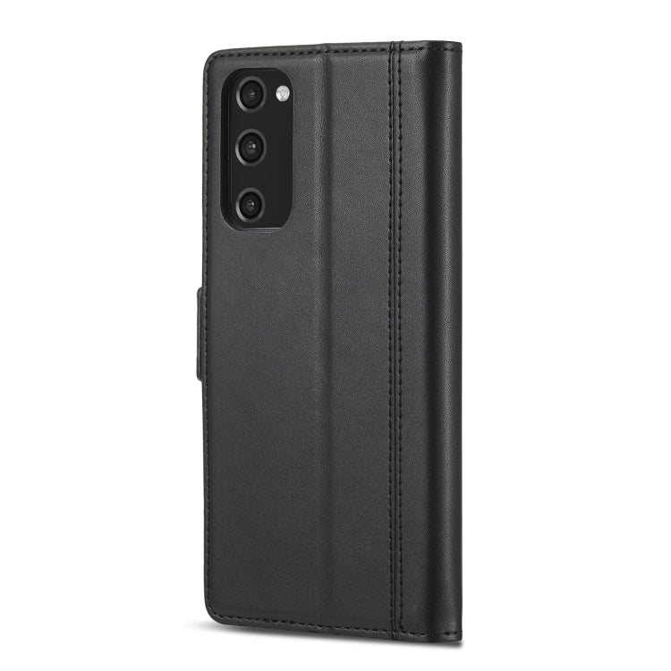 LC.IMEEKE Magnetic Buckle PU + TPU Horizontal Flip Leather Case with Holder & Card Slots & Wallet, For Samsung Galaxy S20 FE, For Samsung Galaxy S21 5G, For Samsung Galaxy S21+ 5G, For Samsung Galaxy S21 FE 5G