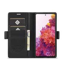 Load image into Gallery viewer, LC.IMEEKE Magnetic Buckle PU + TPU Horizontal Flip Leather Case with Holder &amp; Card Slots &amp; Wallet, For Samsung Galaxy S20 FE, For Samsung Galaxy S21 5G, For Samsung Galaxy S21+ 5G, For Samsung Galaxy S21 FE 5G