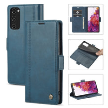 Load image into Gallery viewer, LC.IMEEKE Magnetic Buckle PU + TPU Horizontal Flip Leather Case with Holder &amp; Card Slots &amp; Wallet, For Samsung Galaxy S20 FE, For Samsung Galaxy S21 5G, For Samsung Galaxy S21+ 5G, For Samsung Galaxy S21 FE 5G