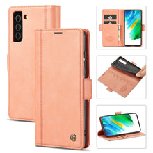 Load image into Gallery viewer, LC.IMEEKE Magnetic Buckle PU + TPU Horizontal Flip Leather Case with Holder &amp; Card Slots &amp; Wallet, For Samsung Galaxy S20 FE, For Samsung Galaxy S21 5G, For Samsung Galaxy S21+ 5G, For Samsung Galaxy S21 FE 5G
